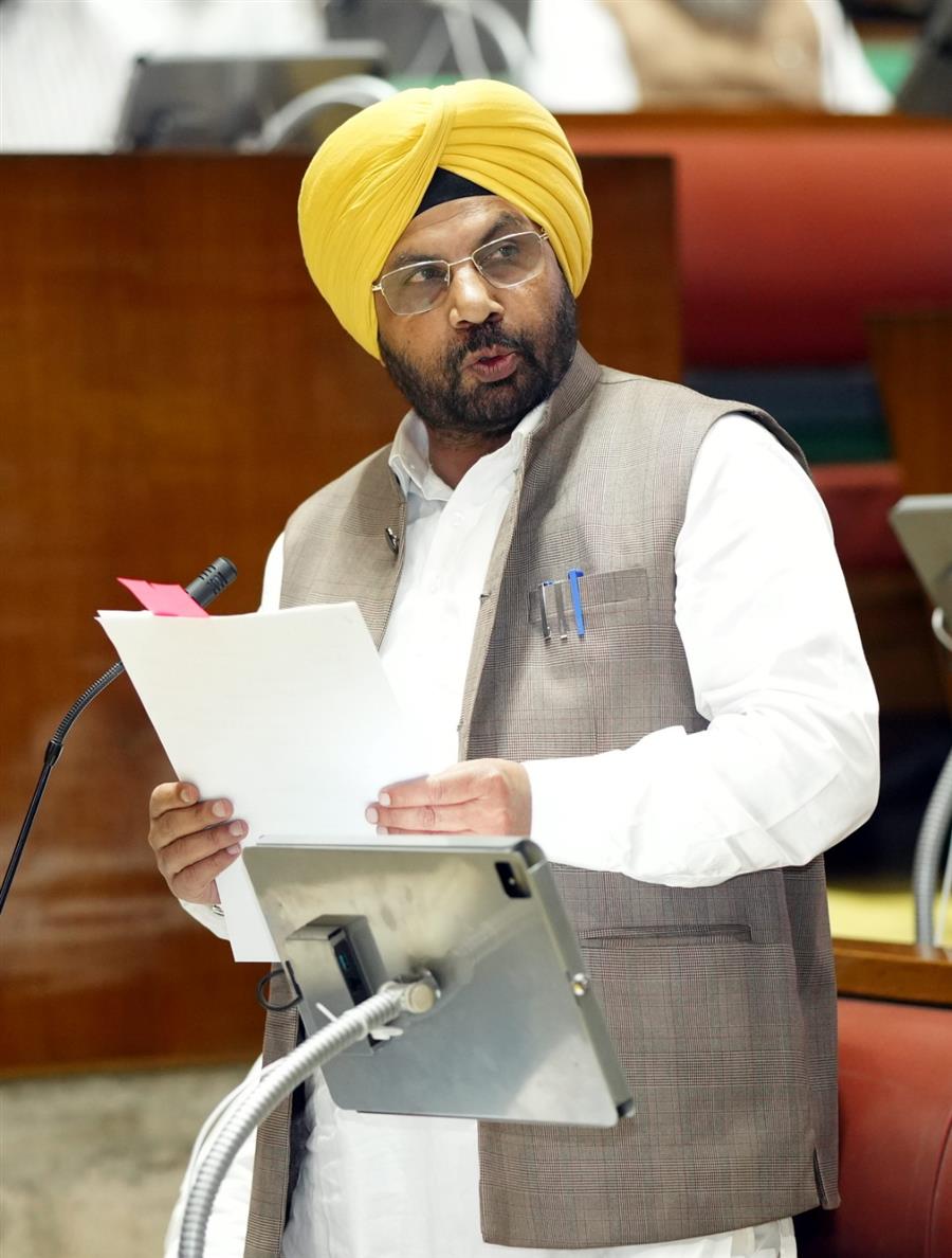 पंजाब को तरक्की की राह पर ले जाएगा स. भगवंत सिंह मान सरकार का बजट: हरभजन सिंह, ई.टी.ओ.
