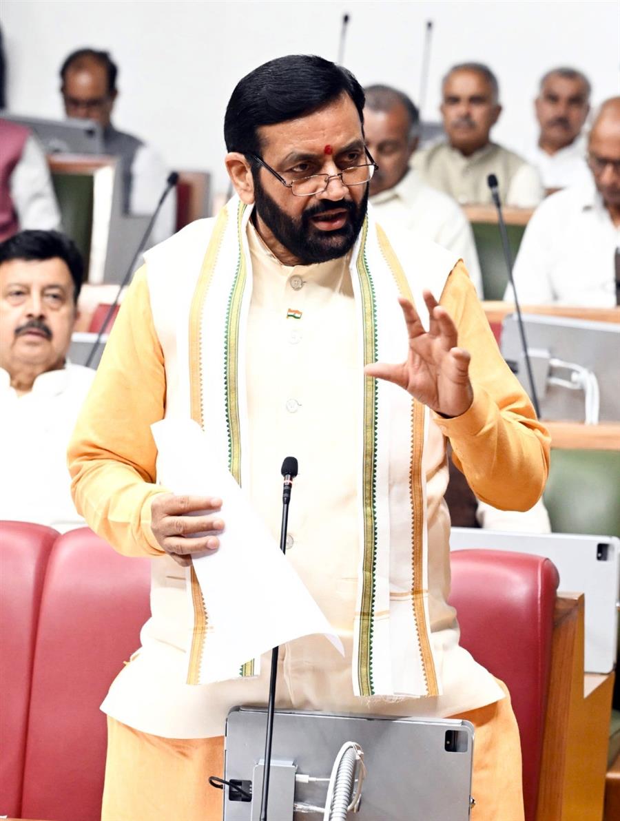 हरियाणा विधानसभा में बजट सत्र के दौरान आज 4 विधेयक पारित किए गए