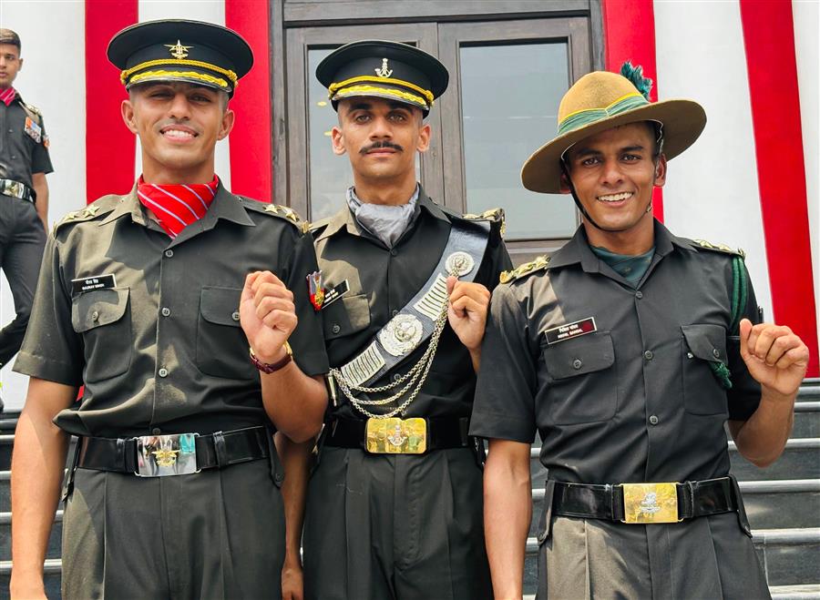 महाराजा रणजीत सिंह संस्थान के 6 कैडेट बने सैन्य अफसर