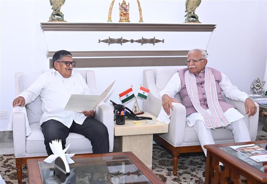 पंजाब के राज्यपाल ने केंद्रीय मंत्रियों मनोहर लाल खट्टर, अश्विनी वैष्णव, गजेंद्र सिंह शेखावत और भूपेंद्र यादव से मुलाकात की