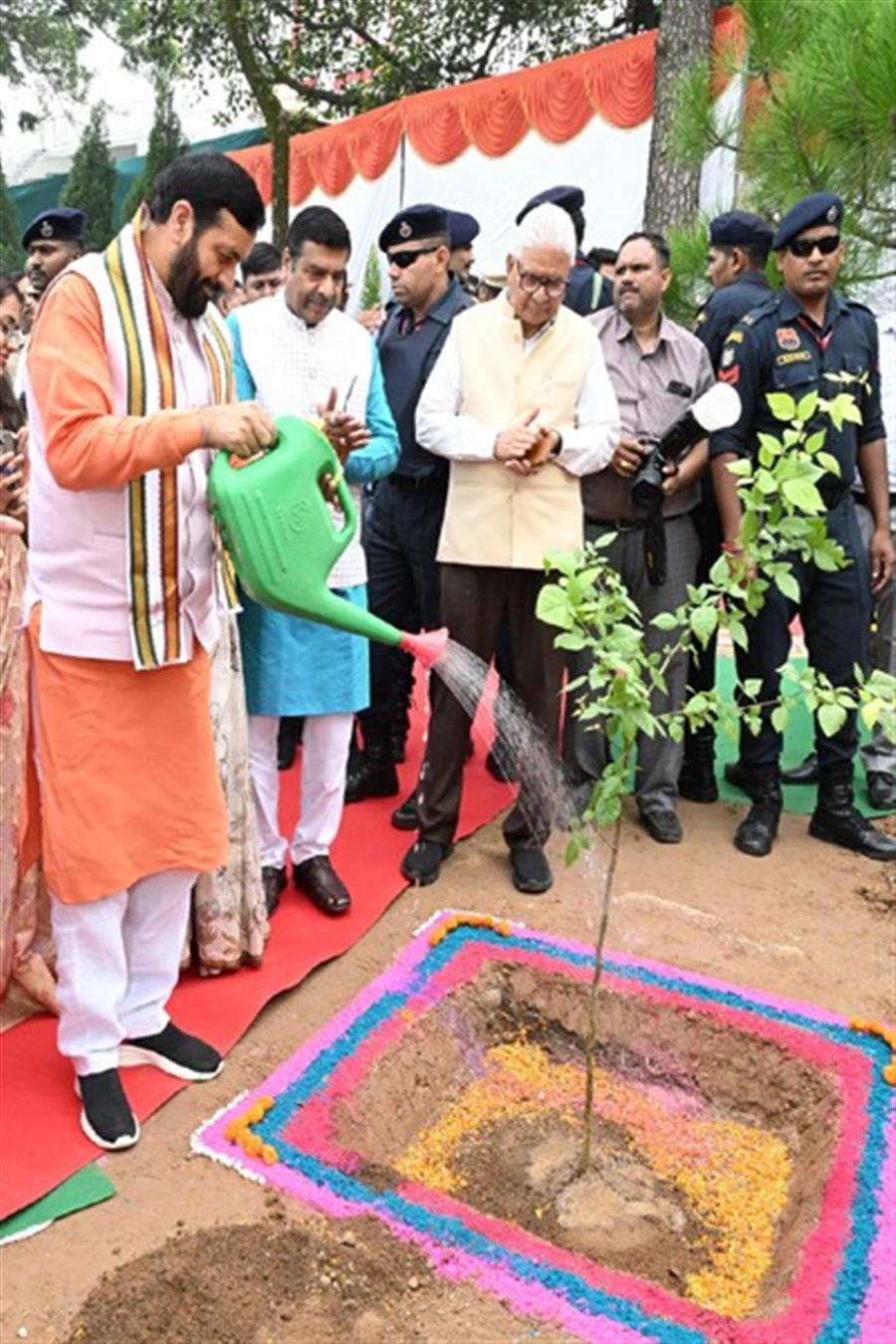मुख्यमंत्री नायब सिंह सैनी ने नवीनीकृत नेचर कैंप थापली का किया लोकार्पण