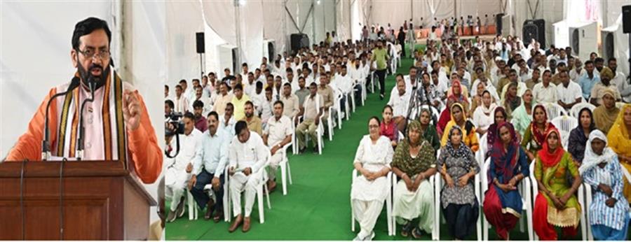 प्रदेश में स्वच्छता के पीछे सफाई कर्मचारियों की मेहनत:नायब सैनी