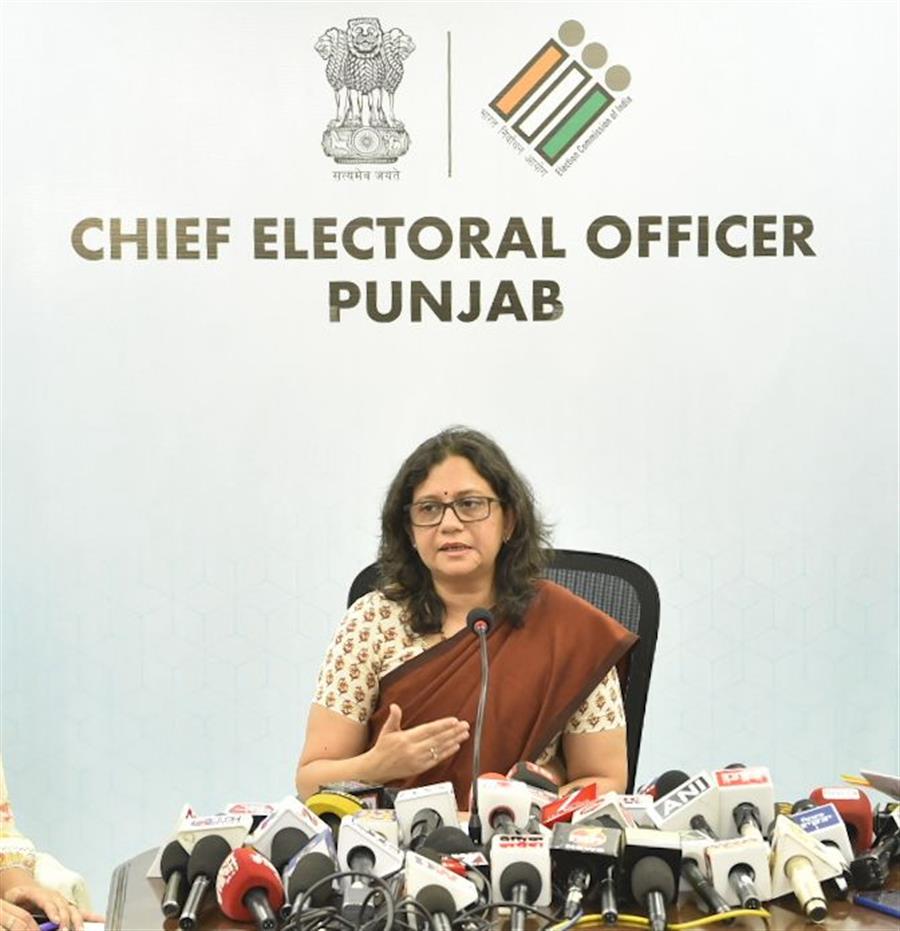 पंजाब में एसआईआर से पहले 90% प्री-मैपिंग का लक्ष्य, मतदाताओं से सहयोग की अपील