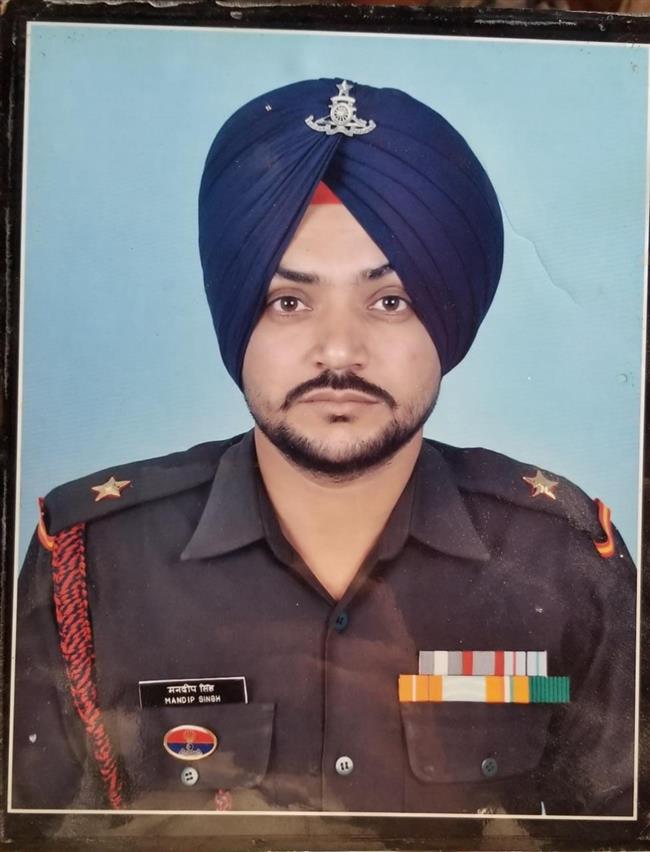 चीन सीमा पर पंजाब के चार जवान शहीद