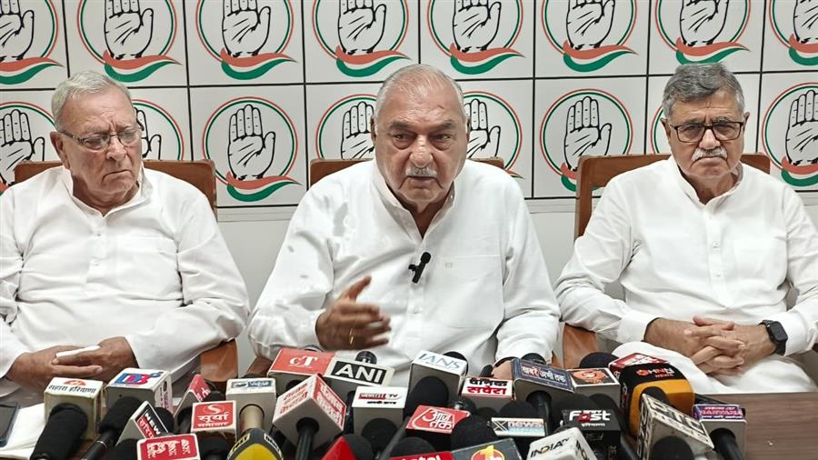 चनौत गांव के साथ हुआ धोखा, टी लगने के बावजूद सरकार ने नहीं दिया पानी- हुड्डा  