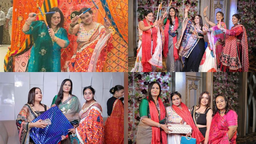 गाजियाबाद में नवरात्रि पर भव्य डांडिया कार्यक्रम आयोजित, गीता फाउंडेशन ने दिया सहयोग