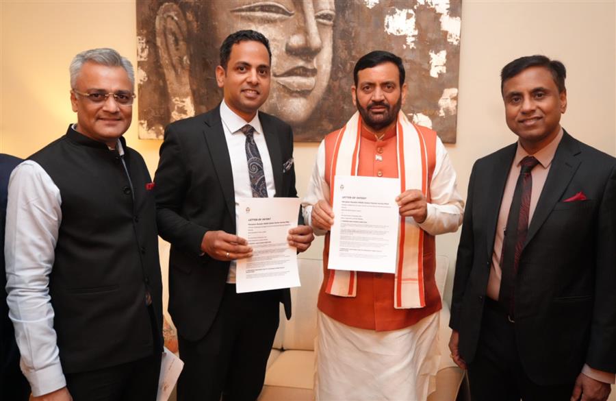 *मुख्यमंत्री नायब सिंह सैनी के स्वीडन दौरे में 4000 करोड़ रुपये के एलओआई साइन*