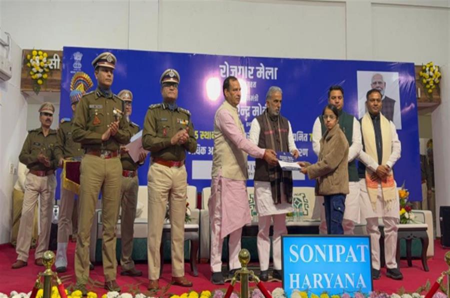 देश व प्रदेश में पारदर्शी भर्ती प्रक्रिया से युवाओं की योग्यता को सम्मान मिला: केंद्रीय राज्यमंत्री कृष्णपाल गुर्जर