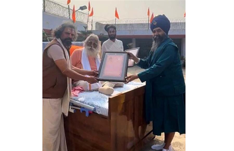ਰਾਸ਼ਟਰੀ ਸੰਤ ਐਲਾਣੇ ਗਏ ਨਿਹੰਗ ਬਾਬਾ ਹਰਜੀਤ ਸਿੰਘ ਰਸੂਲਪੁਰ