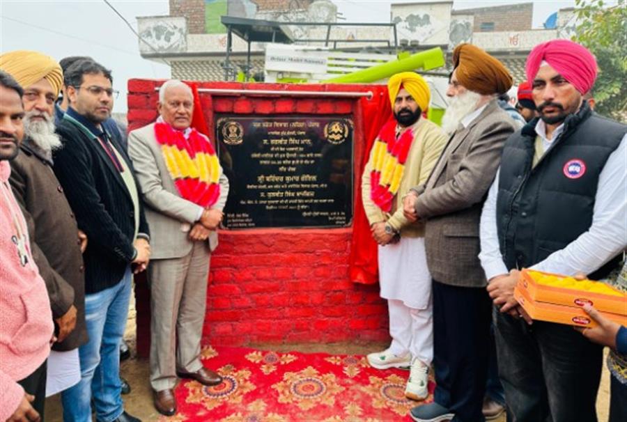 ਪੀਣਯੋਗ ਪਾਣੀ ਮੁਹੱਈਆ ਕਰਵਾਉਣ ਅਤੇ ਸਿੰਚਾਈ ਲਈ ਪਾਣੀ ਟੇਲਾਂ ਤੱਕ ਪੁੱਜਦਾ ਕਰਨ ਦਾ ਉਪਰਾਲਾ