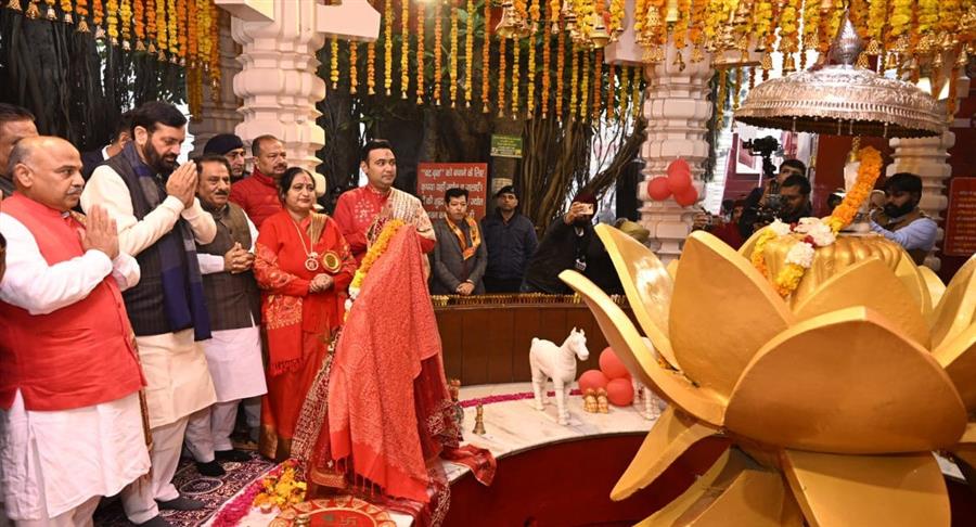 मां शब्द के विराट व अद्भुत स्वरूप के निर्माण से विश्व में बढ़ेगी  देवीकूप भद्रकाली मंदिर की महिमा: नायब सिंह सैनी