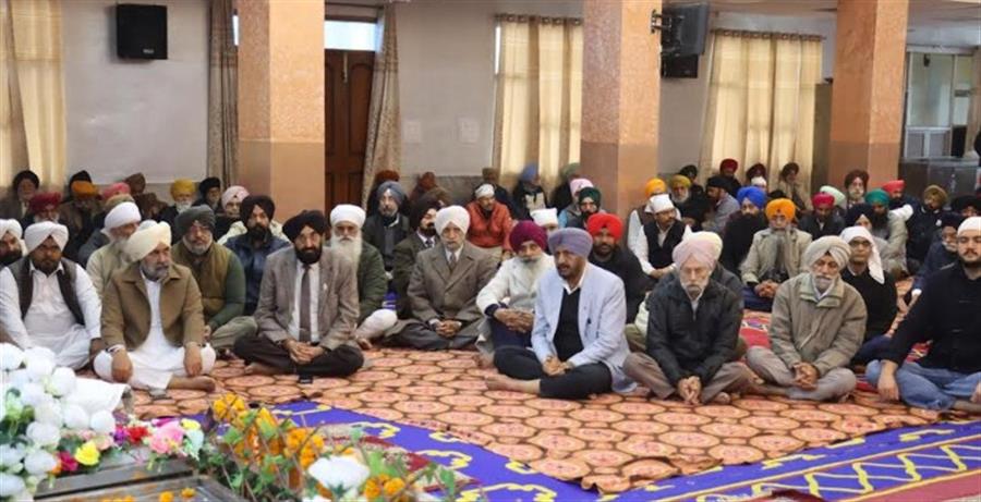 ਡਾਕਟਰ ਮਨਮੋਹਨ ਸਿੰਘ ਨਮਿੱਤ ਸ਼ਰਧਾਂਜਲੀ ਸਮਾਗਮ ਵਿੱਚ ਵੱਡੀ ਗਿਣਤੀ ਜੁੜੇ ਮੋਹਾਲੀ ਦੇ ਪਤਵੰਤੇ