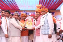 सनातन संस्कृति की रक्षा और गौसेवा के लिए प्रतिबद्ध है भाजपा : पंडित मोहन लाल बड़ौली
