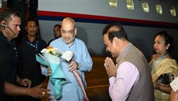 असम और मिजोरम के दौरे पर गए अमित शाह, करेंगे पुलिस अकादमी का उद्घाटन