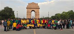 भवन विद्यालय के स्टूडेंट्स के लिए नई दिल्ली की शैक्षिक एवं सांस्कृतिक शिक्षा यात्रा आयोजित
