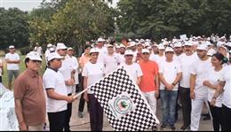 अंतरराष्ट्रीय योग दिवस के उपलक्ष्य में राष्ट्रीय आयुर्वेद संस्थान, पंचकूला ने किया वॉकथॉन का सफल आयोजन