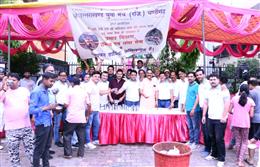 उत्तराखंड युवा मंच ने श्रद्धालुओं के लिए छबील व लंगर सेवा का किया आयोजन