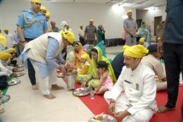 श्री गुरु तेग़ बहादुर जी की 350वीं शहादत वर्षगांठ पर पंजाब राज भवन में हुआ शबद कीर्तन का आयोजन