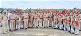 स्वतंत्रता दिवस पर पंचकूला पुलिस के पांच पुलिसकर्मी सम्मानित