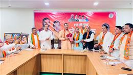 भाजपा ने एससी समाज के उत्थान के लिए काम किया, कांग्रेस ने सिर्फ वोट बैंक समझा : मोहन लाल बड़ौली