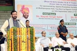 खिलाड़ियों का लक्ष्य ओलंपिक खेलों में पदक जीतना होना चाहिए- मुख्यमंत्री