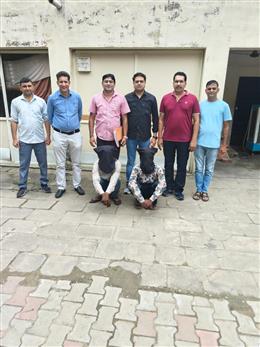 पंचकूला: इंदिरा कॉलोनी के 2 शातिर चोर गिरफ्तार
