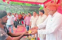 देश एवं प्रदेश की प्रगति में श्रमिकों का अहम योगदान: श्याम सिंह राणा