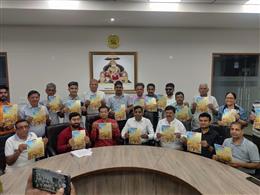 सेक्टर-15 की रामलीला में पर्दे बदलने के साथ एलईडी बैकग्राउंड और एनिमेशन का हो रहा प्रयोग