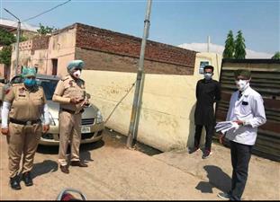  दिल्ली से लौटे युवक को घर में किया गया क्वारंटाइन