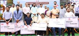 हरियाणा को विश्व की खेल राजधानी बनाना चाहती है सरकार: नायब सैनी