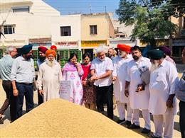 खाद्यान्न पर बारिश के प्रभाव का आकलन करने के लिए केंद्रीय टीमें पंजाब की मंडियों का दौरा करेंगी