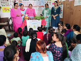 चंडीगढ़ में सामुदायिक स्वास्थ्य एवं पोषण जागरूकता कार्यक्रम आयोजित
