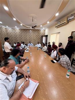 चंडीगढ़ प्रशासन के कृषि सचिव ने सेक्टर- 26 मंडी में विकासात्मक और बुनियादी ढांचे के कार्यों की समीक्षा की