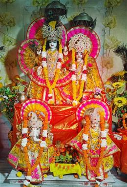 धनतेरस पर विष्णुकूप श्री लक्ष्मी नारायण मंदिर में आज चढ़ेंगे पीतल के ताला-चाबी