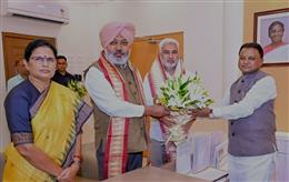 पंजाब सरकार ने श्री गुरु तेग बहादर जी के 350वें शहादत समारोह के लिए ओडिशा के मुख्यमंत्री को दिया आमंत्रण
