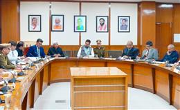 बजट सत्र की तैयारियों को लेकर विधान सभा में बैठकों का दौर
