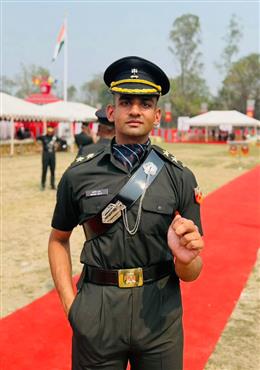 मोहाली के आर्यन दत्त बने भारतीय सेना की प्रतिष्ठित 4 हॉर्स रेजीमेंट में कमीशंड अधिकारी