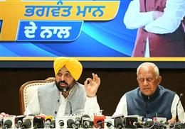 पंजाब द्वारा राजस्थान सरकार से दशकों से पानी के इस्तेमाल का 1.44 लाख करोड़ रुपए का बकाया वसूला जायेगा - मुख्यमंत्री भगवंत सिंह मान