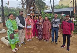 विश्व गोरैया दिवस पर नवकल्प फाउंडेशन ने बेजुबानों के लिए बनाए सुरक्षित घर