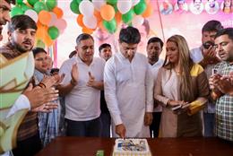 जन्मदिन पर उदय भानु चिब को दी शुभकामनाएं, हरियाणा युवा कांग्रेस ने मनाया उत्सव