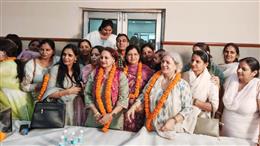 विनीता बांगड़ फिर से बनीं हरियाणा नर्सिंग यूनियन की राज्य प्रधान