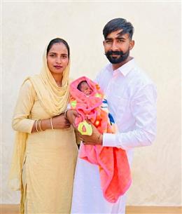 “मुख्यमंत्री सेहत योजना बनी सहारा: नवजात दिलजोत को 2.77 लाख का मुफ्त इलाज”