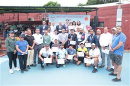 ट्राइसिटी ओपन टेनिस टूर्नामेंट 2026 सफलतापूर्वक संपन्न