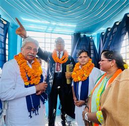 गुरुग्राम में बाबा साहब अंबेडकर जयंती समारोह का भव्य आयोजन, मुख्य अतिथि के रूप में शामिल हुए राव नरेंद्र सिंह