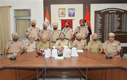 पंजाब पुलिस की बड़ी कार्रवाई: अमृतसर में 7 किलो हेरोइन सहित 5 तस्कर गिरफ्तार