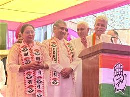 अंबाला मेयर चुनाव: कांग्रेस प्रत्याशी कुलविंदर कौर ने भरा नामांकन