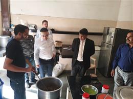 अवलोकन गृह चंडीगढ़ का निरीक्षण, भोजन व स्वच्छता व्यवस्थाओं की जांच
