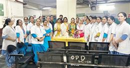 अपने कार्यस्थल पर टीम भावना के साथ काम करें नर्सिंग अधिकारी: विनीता बांगड़