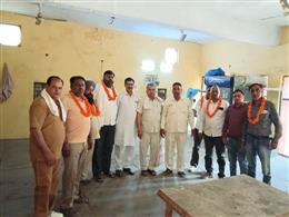 हरियाणा रोडवेज चंडीगढ़ डिपो भारतीय मजदूर संघ की नई कार्यकारिणी