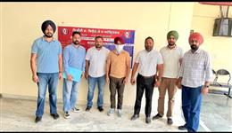 15,000 रुपये रिश्वत लेते लेखाकार को विजिलेंस ब्यूरो ने रंगे हाथों किया काबू